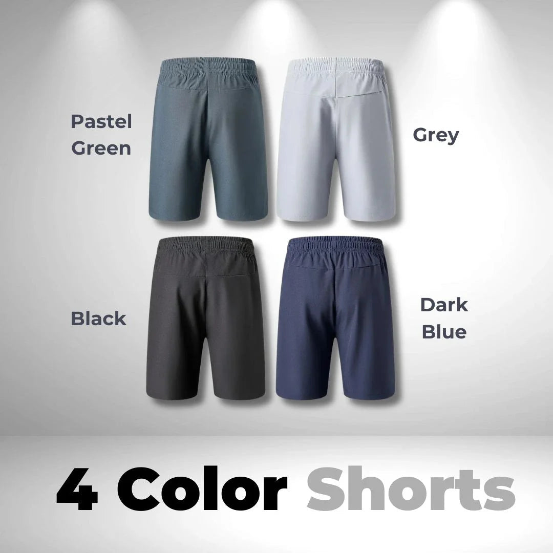 Premium Casual Shorts for Men – Pack of 4 | Soft, Stretchable & Perfect for Summer