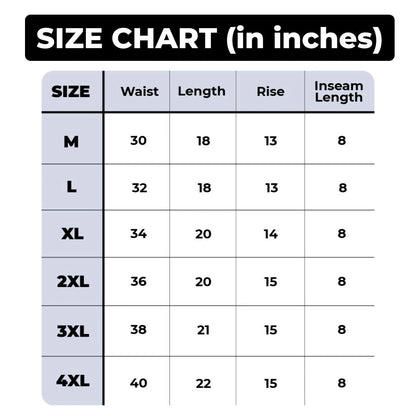 Premium Casual Shorts for Men – Pack of 4 | Soft, Stretchable & Perfect for Summer