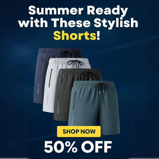 Premium Casual Shorts for Men – Pack of 4 | Soft, Stretchable & Perfect for Summer