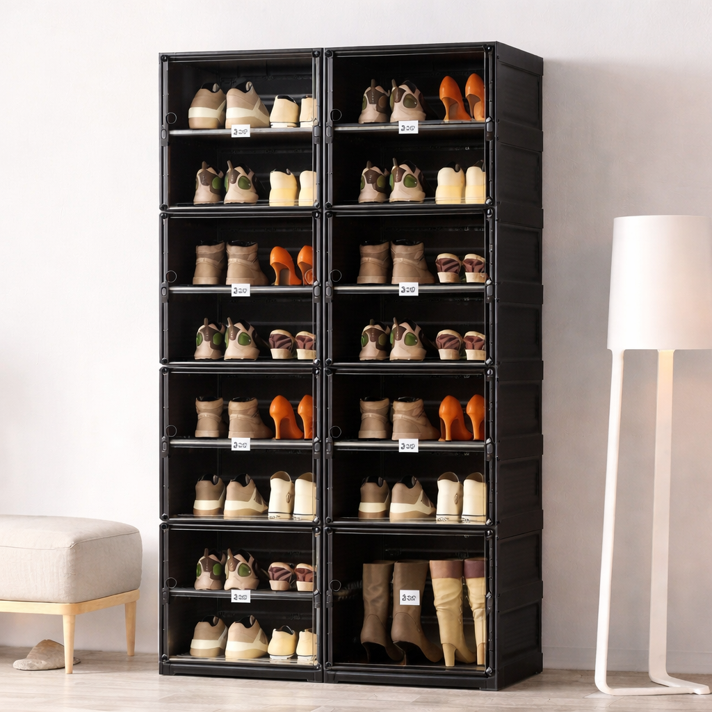 Premium 8-Layer Shoe Rack Shelf Organizer | Buy 1 Get 1 FREE
