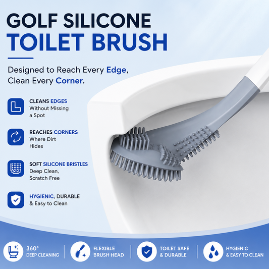 Ultimate Toilet Cleaning Golf Brush - BUY 1 GET 1 FREE