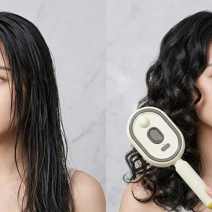 4-in-1 Hair Care Electric Brush – Spray, Massage & Detangle