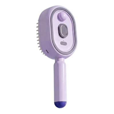4-in-1 Hair Care Electric Brush – Spray, Massage & Detangle
