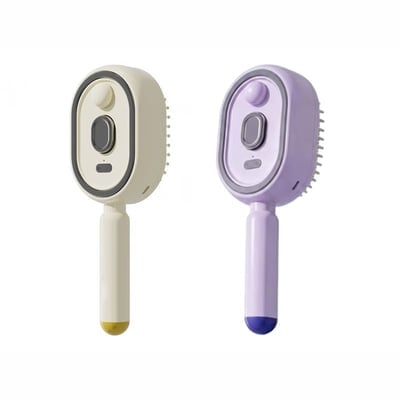 4-in-1 Hair Care Electric Brush – Spray, Massage & Detangle