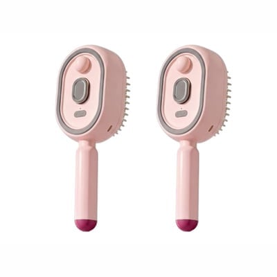 4-in-1 Hair Care Electric Brush – Spray, Massage & Detangle