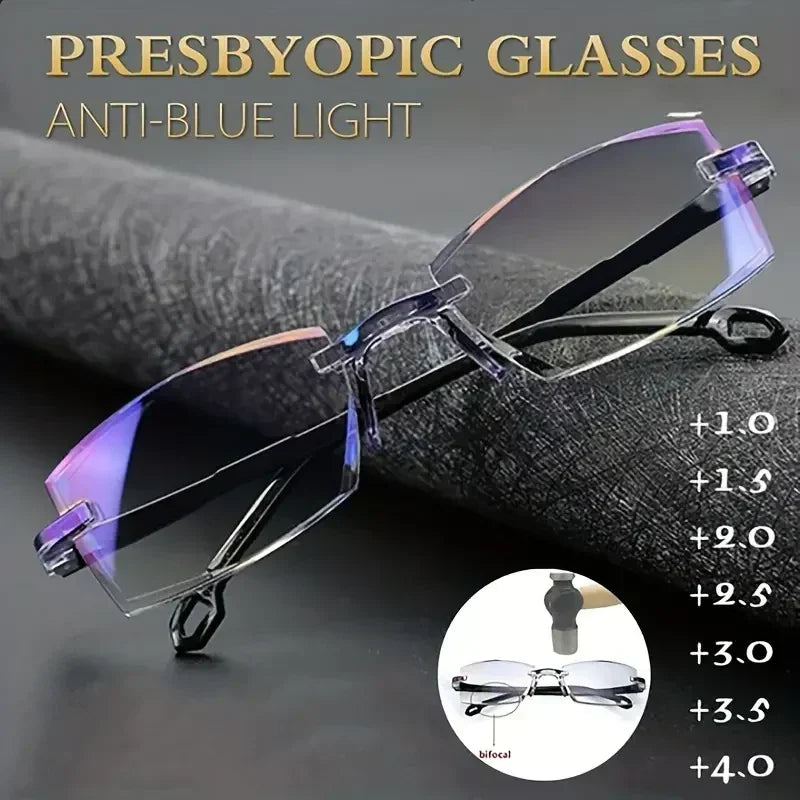 Premium Rimless Reading Glasses – Buy 1 Get 1 FREE
