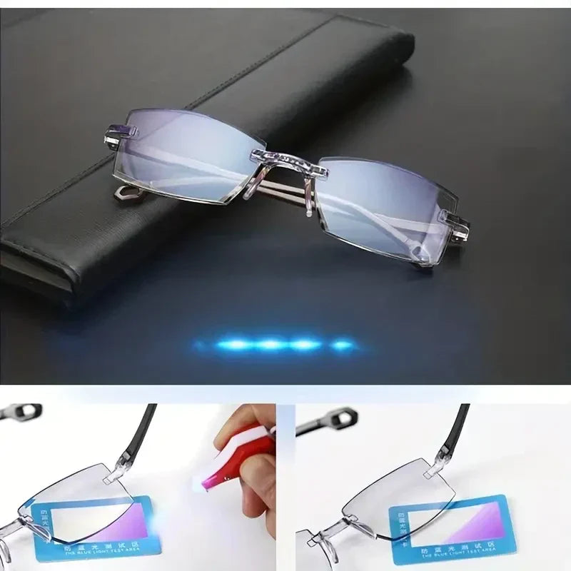 Premium Rimless Reading Glasses – Buy 1 Get 1 FREE