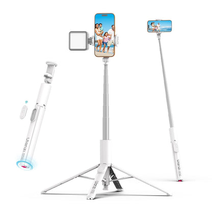 Automatic Selfie Stick Tripod with Wireless Remote for Reels, Vlogging & Travel