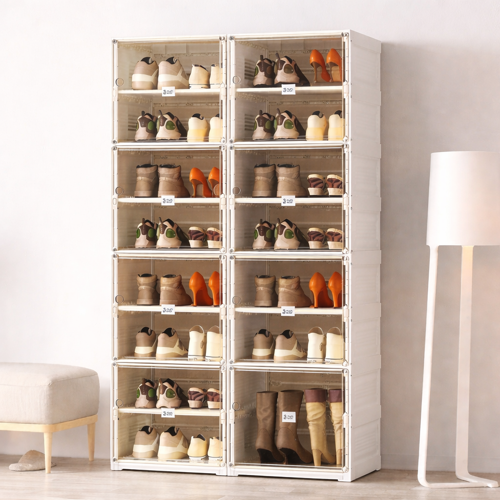 Premium 8-Layer Shoe Rack Shelf Organizer | Buy 1 Get 1 FREE