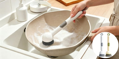 Long-Handle Rotary Scrubber