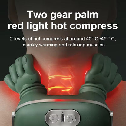 Relieve Neck & Shoulder Tension in Minutes | Deep Shiatsu Massage + Soothing Heat