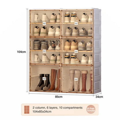 Premium 8-Layer Shoe Rack Shelf Organizer | Buy 1 Get 1 FREE
