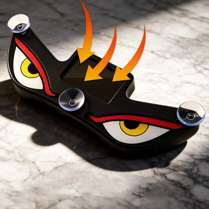 LED Devil Eye Light for Window – Solar Rechargeable
