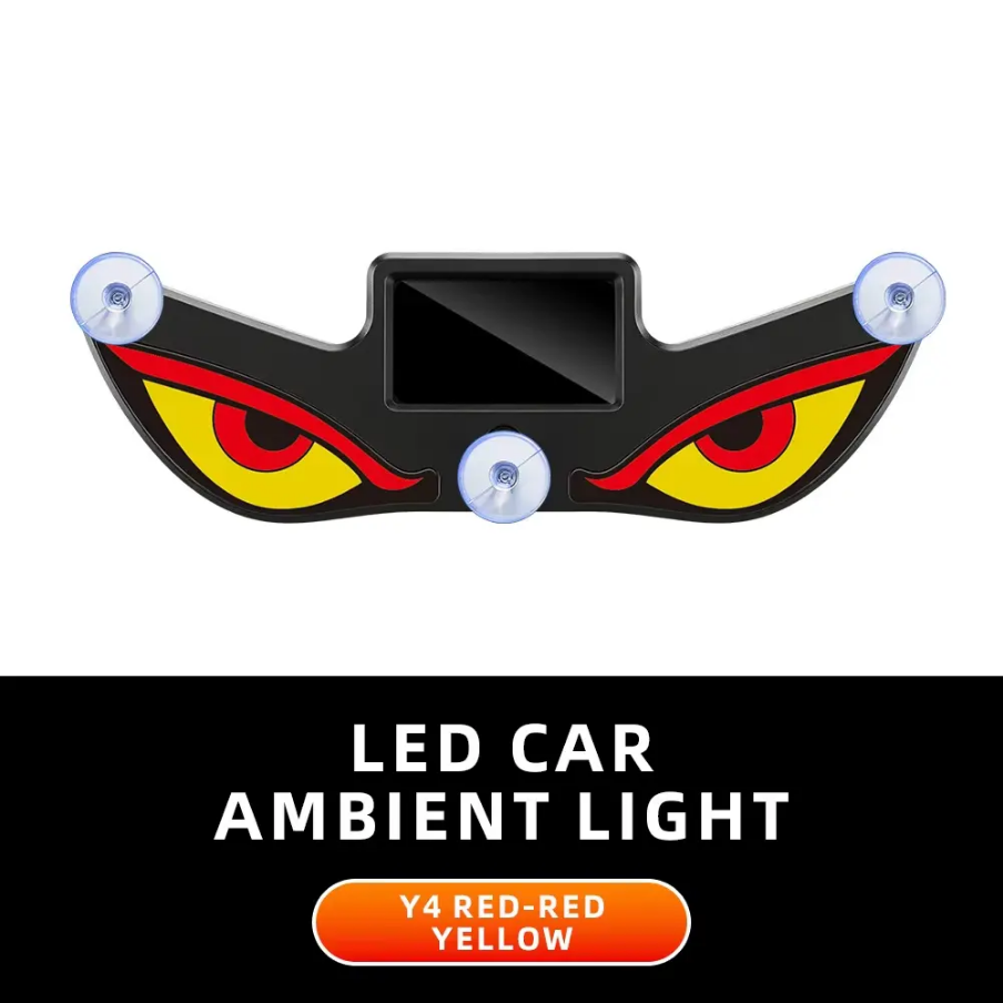 LED Devil Eye Light for Window – Solar Rechargeable